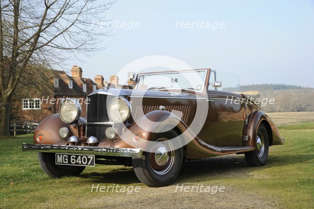 1939 Railton Fairmile Series 3 Straight Eight Artist: Unknown.