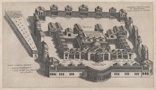 Speculum Romanae Magnificentiae: The Baths of Diocletian, 1582., 1582. Creator: Giovanni Ambrogio Brambilla.