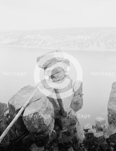 Turk's Head, Devil's Lake, Wis., between 1880 and 1899. Creator: Unknown.