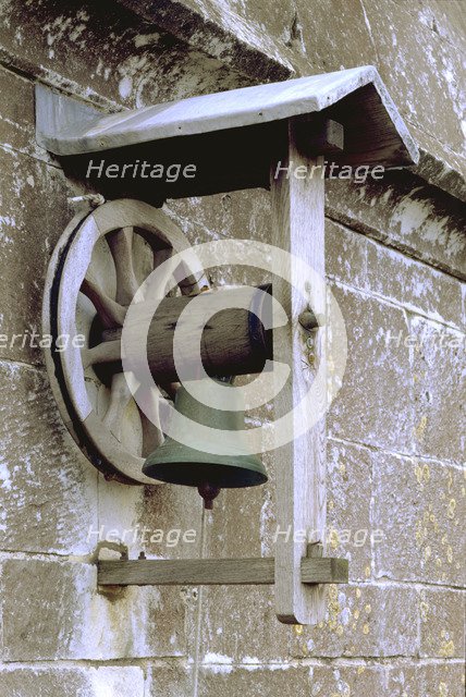 Alarm bell at Portland Castle, Weymouth, Dorset, 1998. Artist: J Bailey