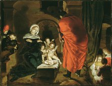 The Nativity of Christ, First Half of 16th cen.. Creator: Leyden, Aertgen Claesz., van (c. 1498-c. 1564).