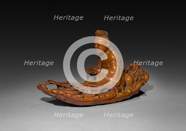 Taoist Immortal He Xiangu, 1700s. Creator: Unknown.