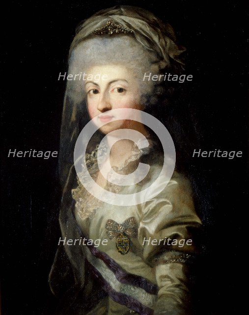Portrait of Princess Carolina Maria Teresa Giuseppa of Parma (1770-1804), Late 18th century. Artist: Anonymous  