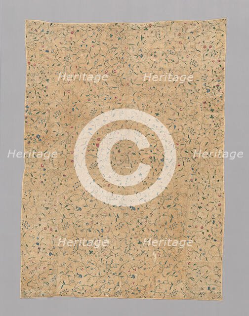 Panel, England, Queen Anne period (1702-1714), 1700/25. Creator: Unknown.