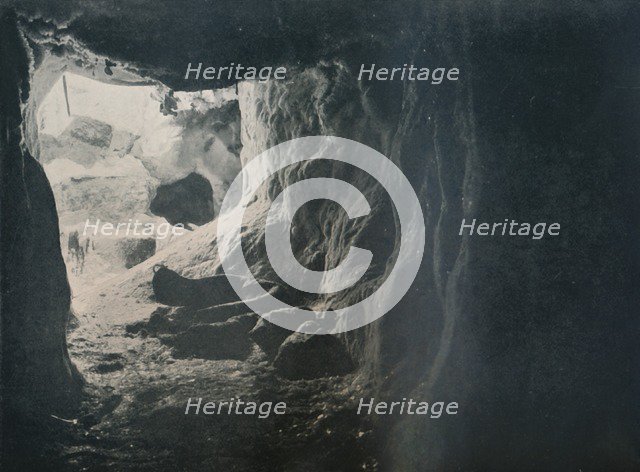 'Igloo Passage', 1912, (1913). Artist: G Murray Levick.