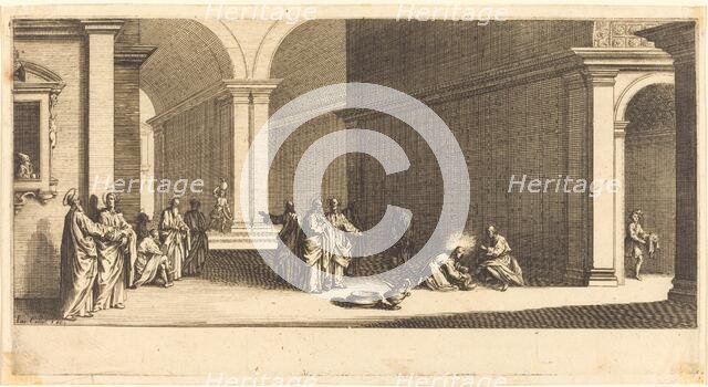 Christ Washing the Apostles' Feet, c. 1618. Creator: Jacques Callot.