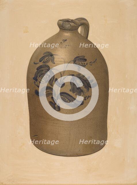 Jug, c. 1941. Creator: Nicholas Amantea.