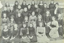 Class photograph, Bloomfield Road Girls School, Plumstead, London, 1891. Artist: Unknown.