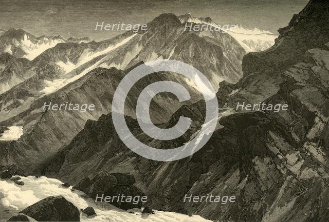 'Snow-Mass Mountain', 1874.  Creator: Thomas Moran.