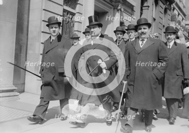 Caruso, Easter Parade, 1913. Creator: Bain News Service.