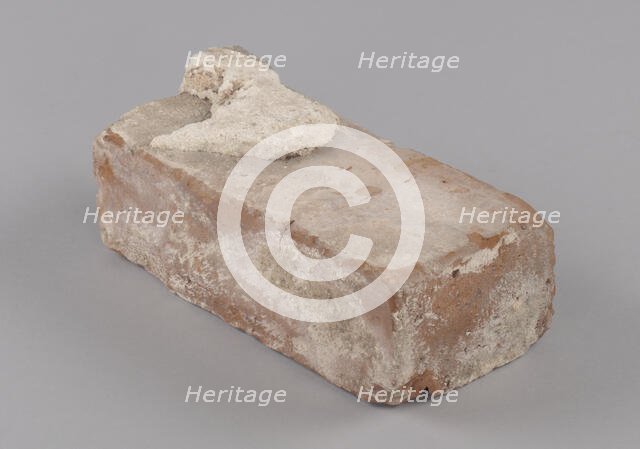 Building brick from Bethune-Cookman University's White Hall, ca. 1916. Creator: Unknown.