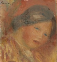 Tête de femme, 1917. Creator: Pierre-Auguste Renoir.
