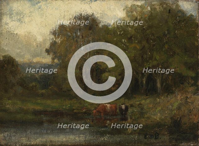 Landscape, 1895. Creator: Edward Mitchell Bannister.