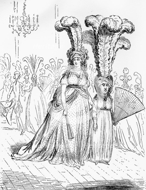 'Characters in High Life...', 1795. Artist: Unknown