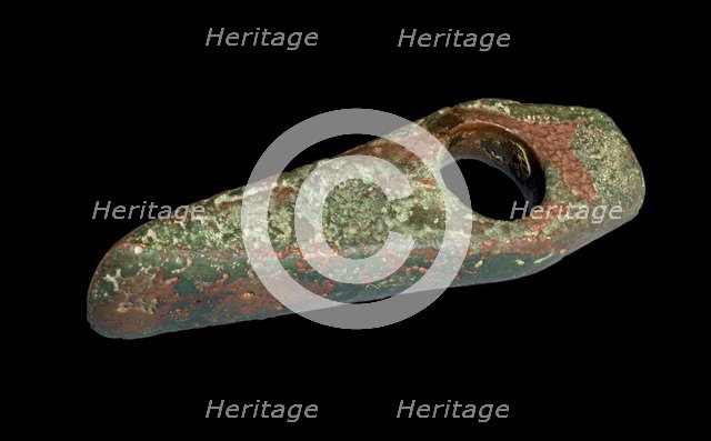 Axe-hammer, Copper Age (south-east Europe), Gumelnita Period, c4600BC-3900BC. Artist: Unknown.