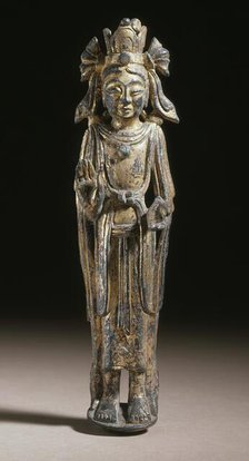 Probably Avalokiteshvara (Guanyin), the Bodhisattva of Mercy, between 591 and 618. Creator: Unknown.