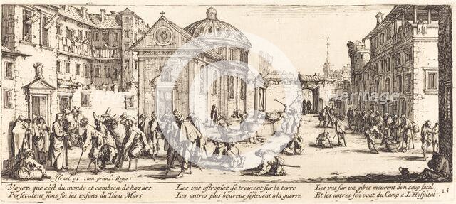 The Hospital, c. 1633. Creator: Jacques Callot.