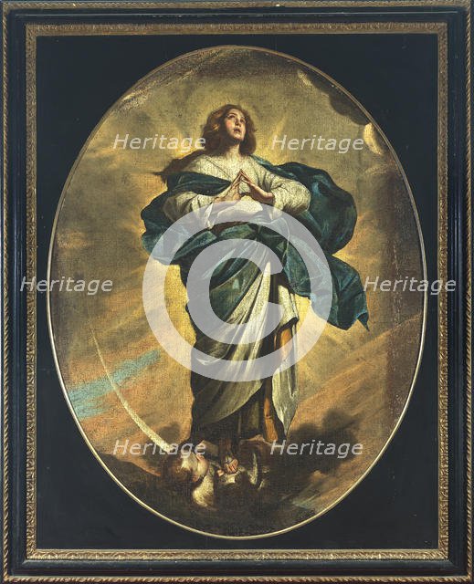The Immaculate Conception of the Virgin, Mid of 17th cen.. Creator: Cavallino, Bernardo (1616-1656).