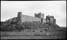 Bamburgh Castle, Bamburgh, Northumberland, 1940-1953. Creator: Ethel Booty.