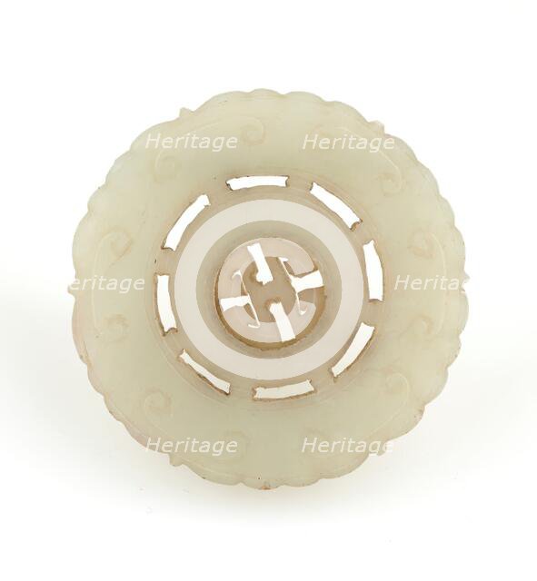 Free-centered disc, 19th century. Creator: Unknown.