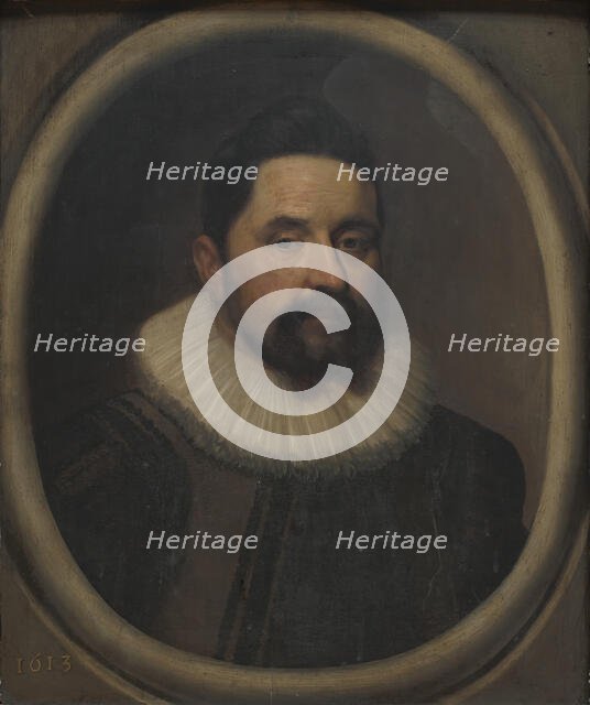 Portrait of a Man, 1613. Creator: Anon.