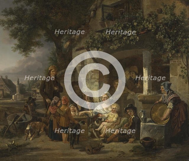 The Top, late 18th-early 19th century. Creator: Jean-Louis Demarne.