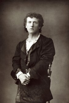 Wilson Barrett (1846-1904), English theatrical actor-manager, c1890. Artist: Unknown