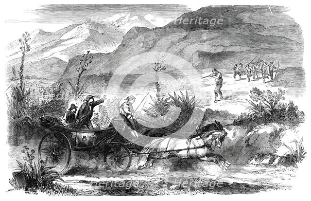The Revolution in Sicily - narrow escape of our special artist, 1860. Creator: Unknown.