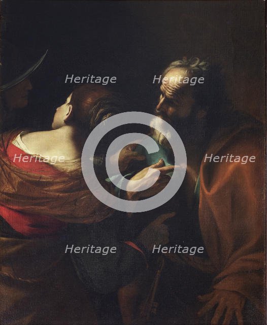 The Denial of Saint Peter, ca 1637-1640. Creator: Preti, Mattia (1613-1699).