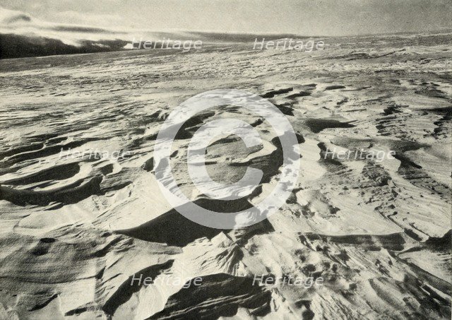 'Sastrugi', 21 February 1911, (1913). Artist: Herbert Ponting.