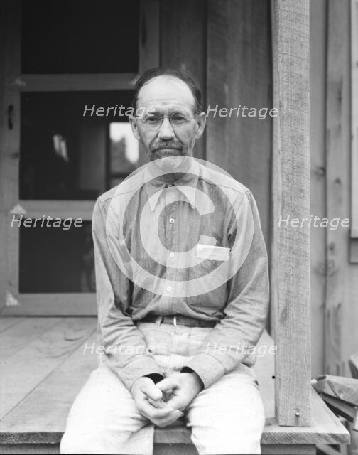 President of the Southern Tenant Farmers Union at Hill House, Mississippi, 1936. Creator: Dorothea Lange.