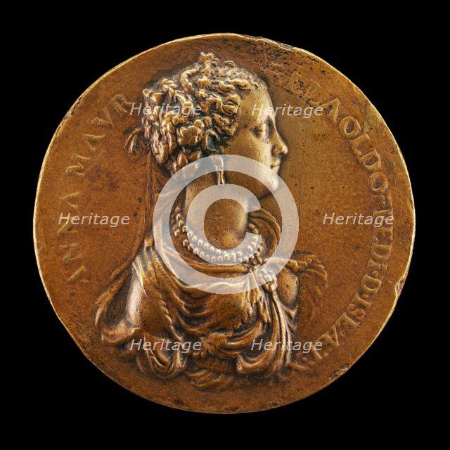 Anna Maurella Oldofredi d'Iseo [obverse], late 16th century. Creator: Giovanni Battista Cambio.
