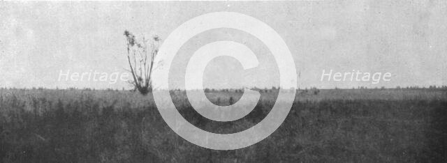 'Les Journees glorieuses de la Somme; La progression du 12 septembre, a l'est de Clery..., 1916. Creator: Unknown.