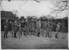 Possibly members of the Putney Cycling Club, England, c1890. Creator: Unknown.