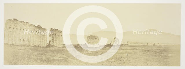 Untitled (Ruins of an Aqueduct), c. 1857. Creator: Robert MacPherson.