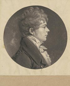 Joseph Clinton, c. 1803-1806. Creator: Charles Balthazar Julien Févret de Saint-Mémin.