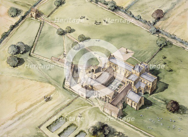 Lanercost Priory, Cumbria, c1996-c2006. Artist: Peter Dunn.