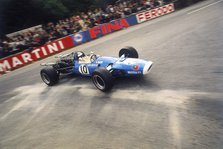 Jean-Pierre Beltoise driving a Matra, Belgian Grand Prix, Spa-Francorchamps, 1968. Artist: Unknown