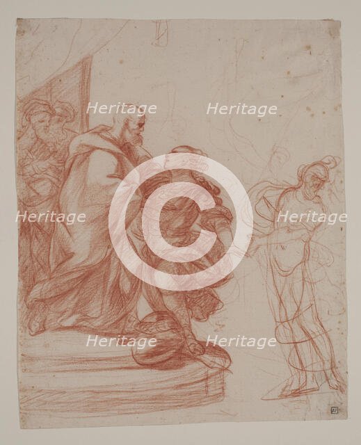 The Return of the Prodigal Son, between 1650 and 1700. Creator: Guillaume Courtois.