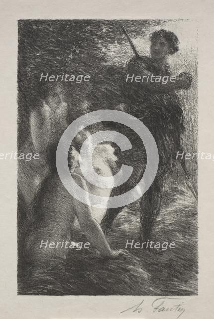 Siegfried and the Daughters of the Rhine. Creator: Henri Fantin-Latour (French, 1836-1904).