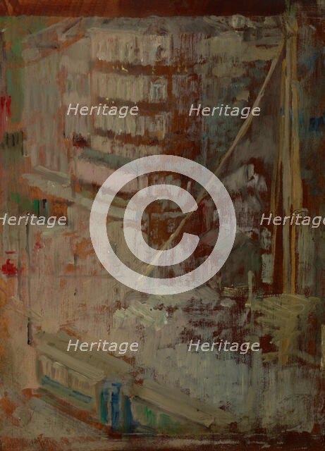 Motif from Paris, 1907. Creator: Olga Boznanska.