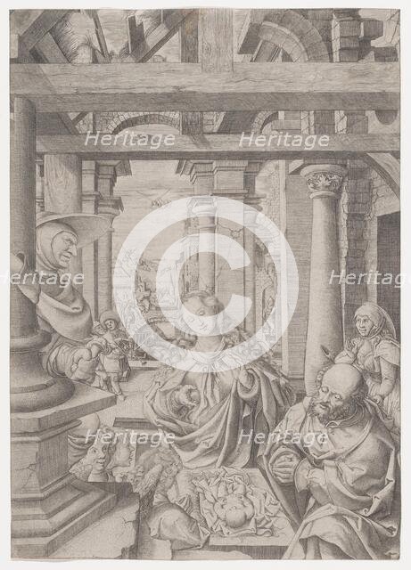 The Adoration of the Shepherds, ca. 1522-25. Creator: Frans Crabbe van Espleghem.