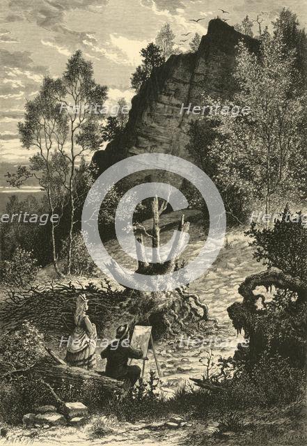 'Eagle Rock, Orange', 1874.  Creator: A. Measom.