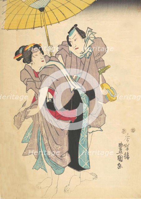 Print, 19th century., 19th century. Creator: Utagawa Kunisada.