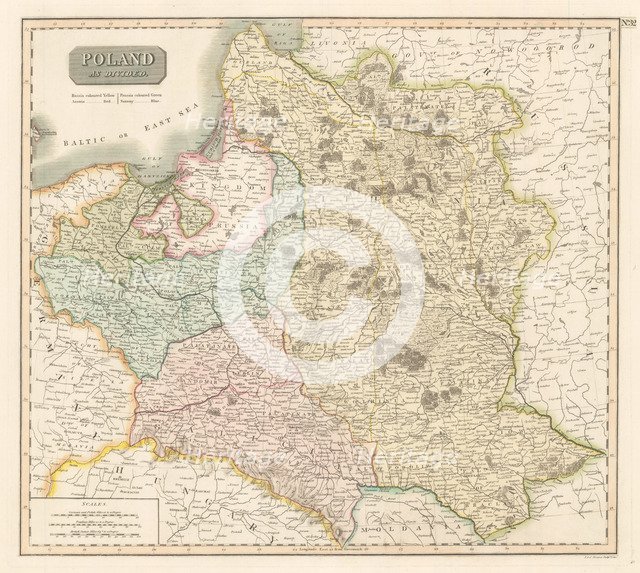 The Third Partition of Poland, 1795.