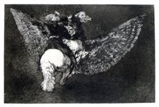 'Winged Nonsense', 1819-1823. Artist: Francisco Goya