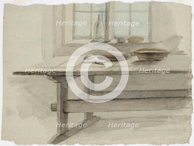 Interior view of the kitchen. Creator: Robert Wilhelm Ekman.