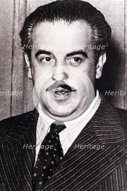 José Antonio Girón de Velasco (1911-1995), Spanish politician, Labor Minister  in Franco's govern…