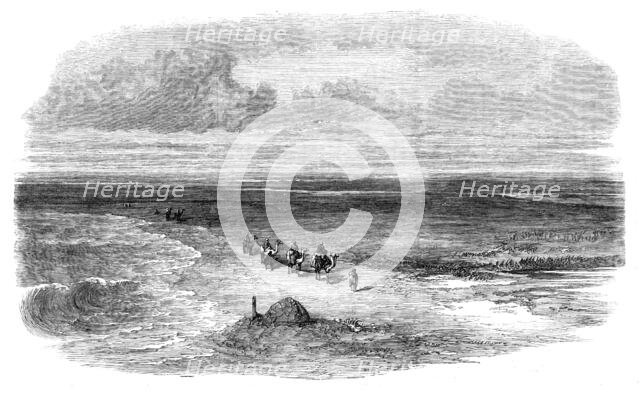 The Isthmus of Suez Maritime Canal: the Pelusian Plain, 1869. Creator: Unknown.