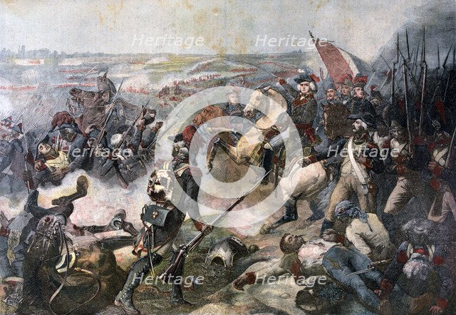 Battle of Fleurus, 26th June 1794, (1892). Artist: Jean-Baptiste Mauzaisse